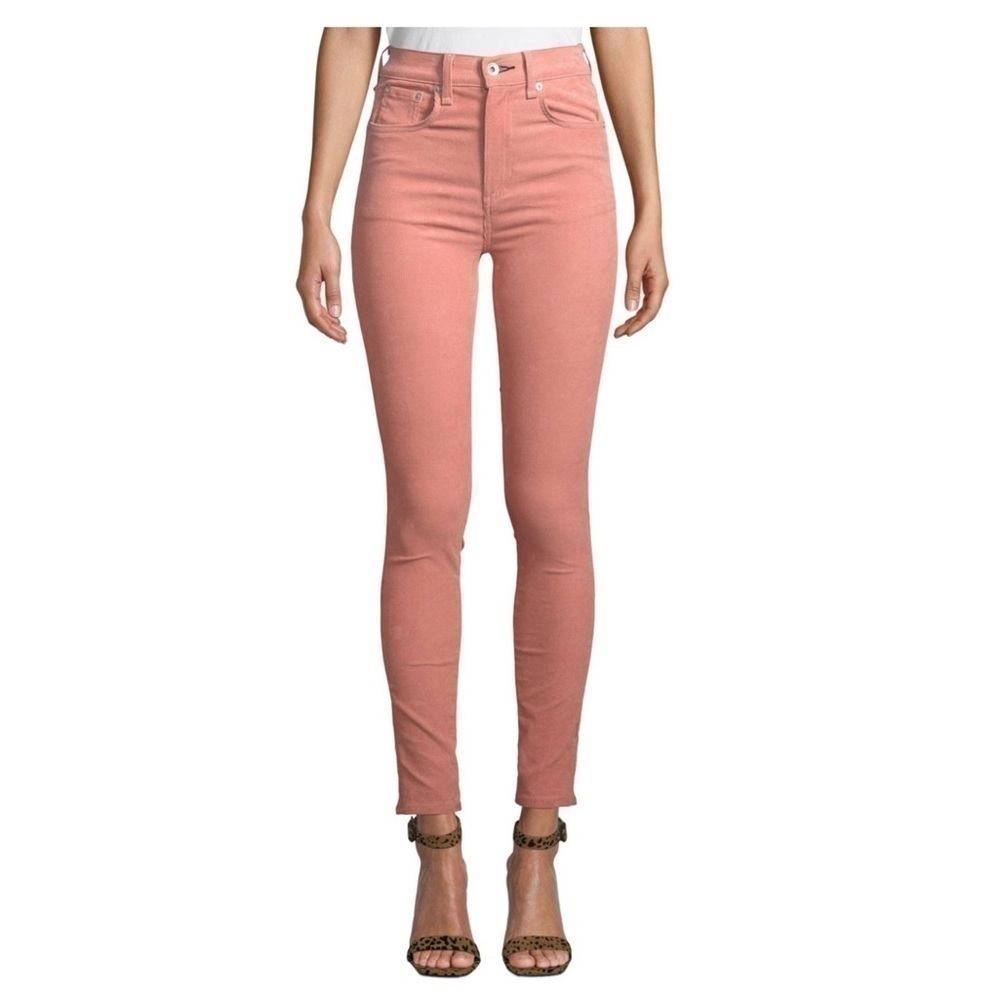 NWT RAG & BONE High Rise Corduroy Skinny Pants, 25